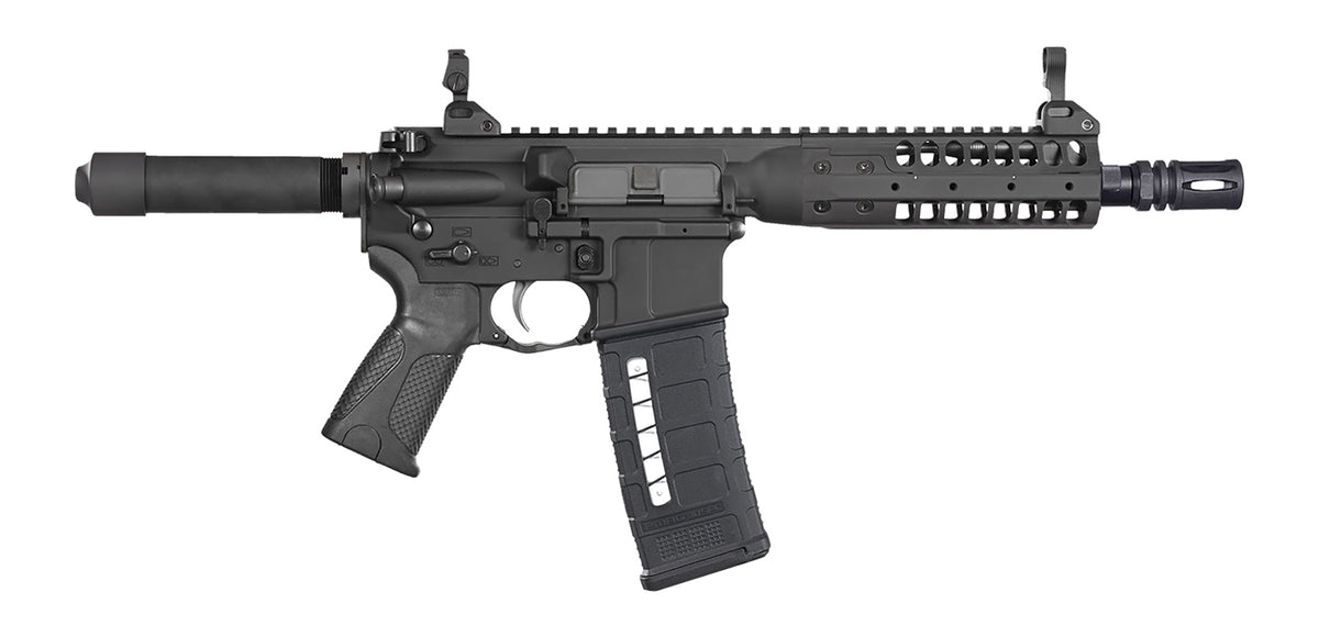 LWRC SIX8PRB8 SIX8 6.8 SPC II 30+1 8.50" Black Nitride Threaded Barrel, M-LOK Handguard, Black Receiver w/Picatinny Rail, Black Buffer Tube, Black Magpul+ Grip, Ambidextrous
