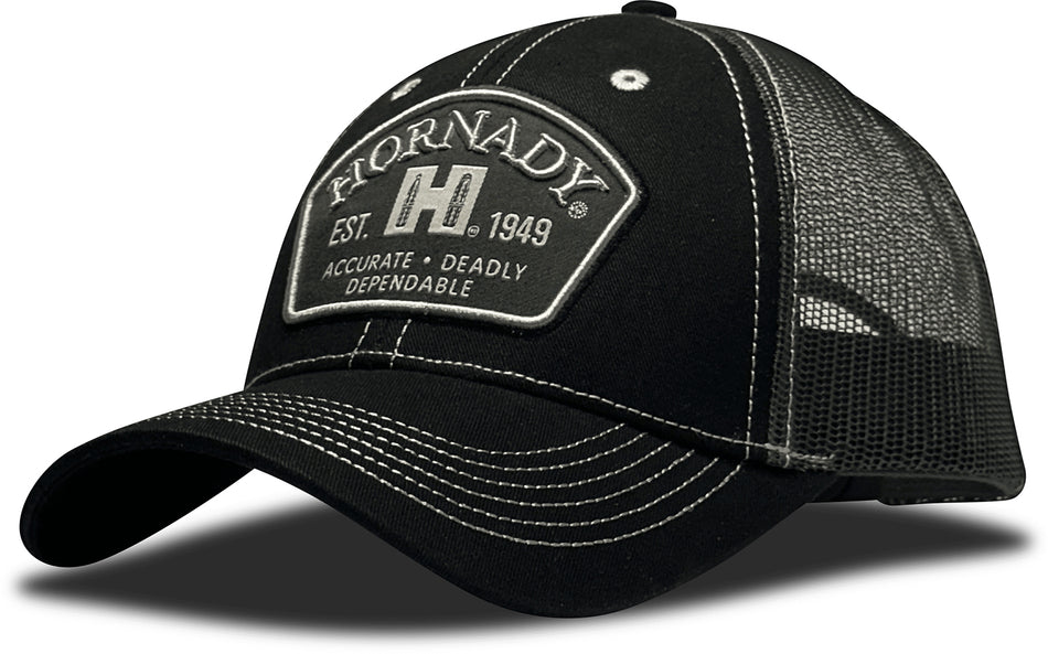 Hornady Gear 32790 Trucker Black Hornady Patch