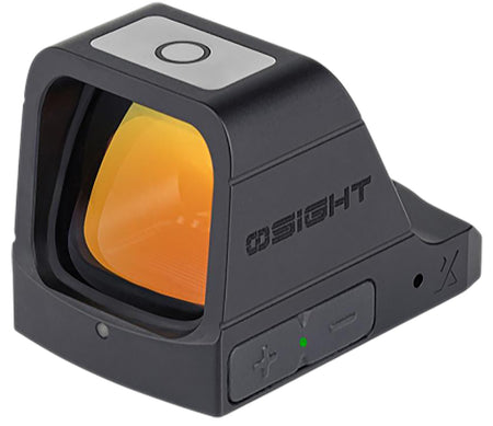 Osight X Black Anodized 1x Multi-Reticle Red Dot Sight 3 MOA Dot 32 MOA Circle RMR Footprint