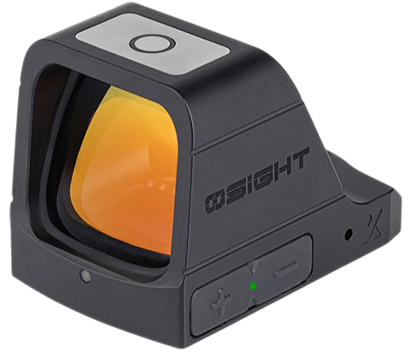 Osight X Black Anodized 1x Multi-Reticle Red Dot Sight 3 MOA Dot 32 MOA Circle RMR Footprint