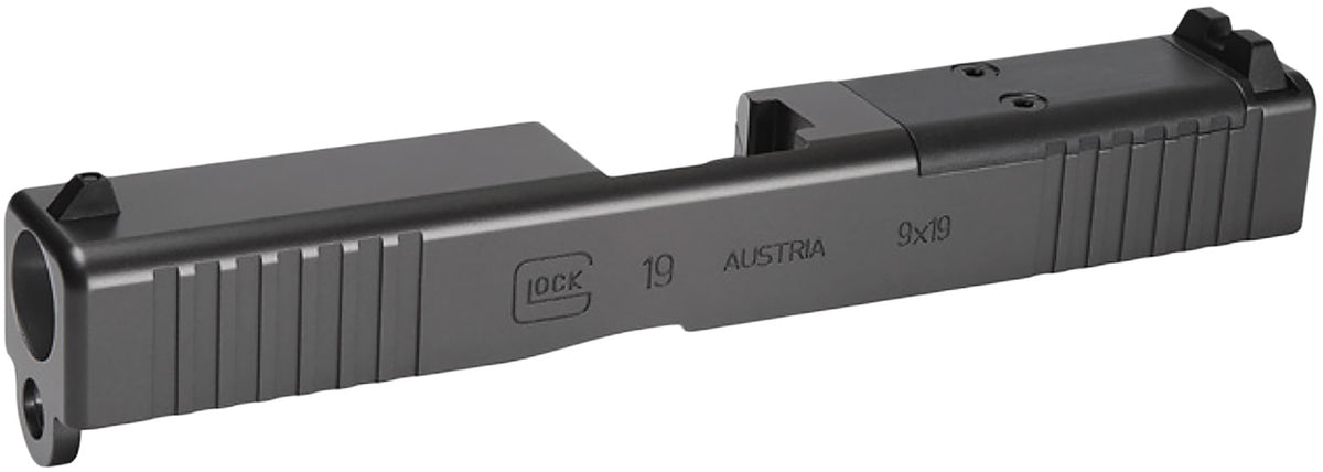Glock 79008 Spare Slide Fits Glock 19 Gen3 Black Matte Optic Ready Slide