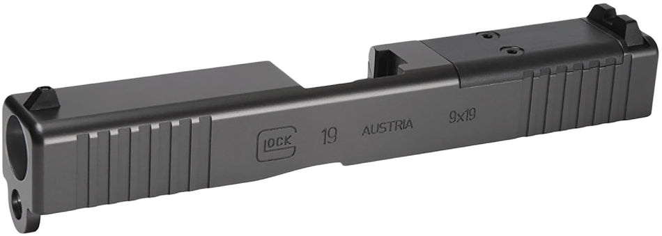Glock 79008 Spare Slide Fits Glock 19 Gen3 Black Matte Optic Ready Slide