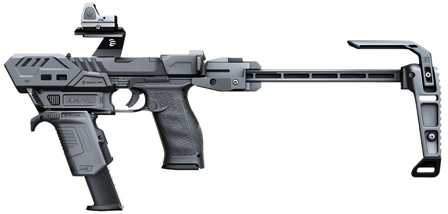 Recover Tactical SPROPDPGB01 S-Pro MG Conversion Kit For Walther PDP Black