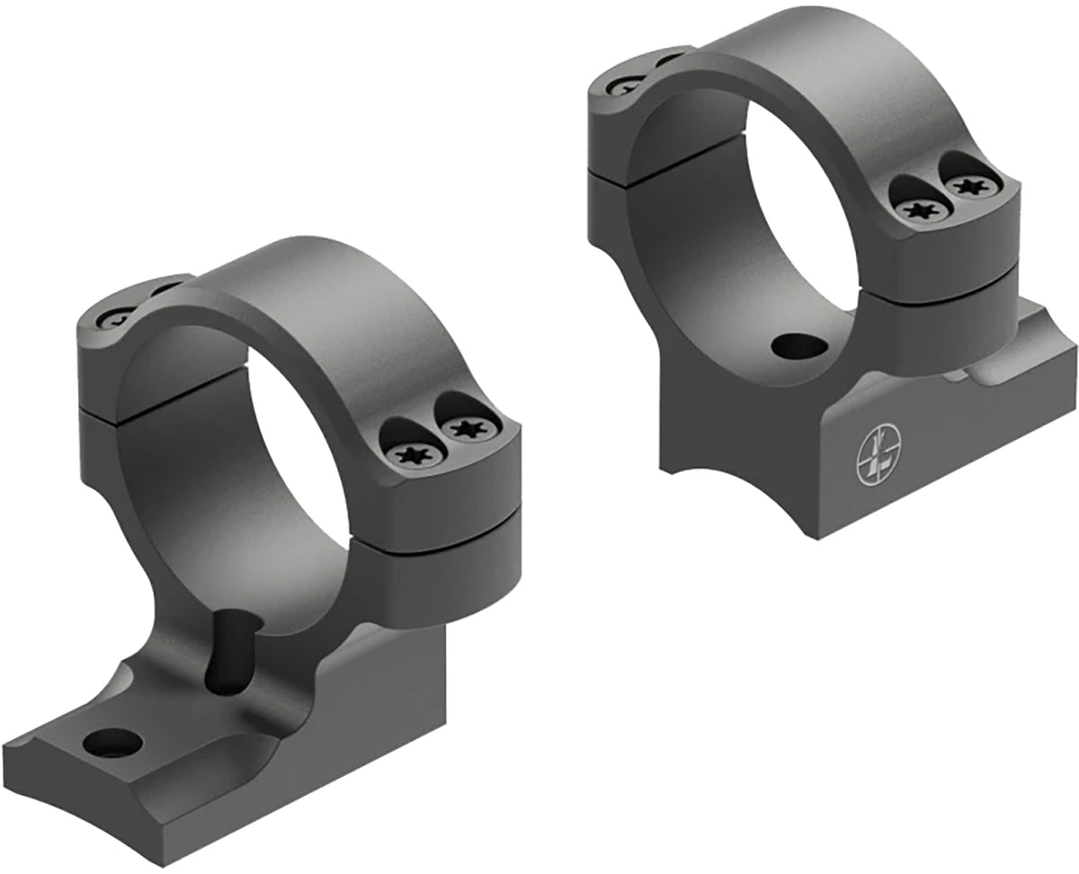 Leupold 177159 BackCountry Black 7075 T-6 Aluminum 30mm Tube Medium Fits Weatherby Mark V 6 Lug