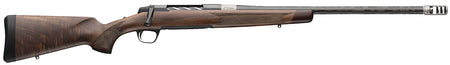 Browning 036090218 X-Bolt 2 Medallion 308 Win 4+1 22" Carbon Fiber Wrapped Threaded Barrel, Matte Blued Drilled & Tapped Steel Receiver, Fixed Grade V/VI Walnut Stock, Recoil Hawg Muzzle Brake
