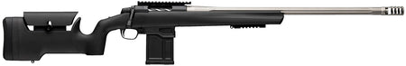 Browning 036094297 X-Bolt 2 Target Max 300 PRC 5+1 26" Satin Gray Fluted Threaded Barrel, Matte Blued Picatinny Rail Steel Receiver, Picatinny Rail Forend, Adj Comb & LOP Black Composite Stock