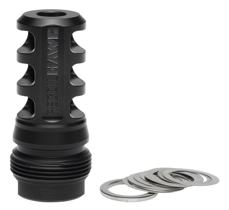Browning 001293093 Xeno Recoil Hawg Black Matte Stainless Steel M13x0.75 Threads 2.20" OAL