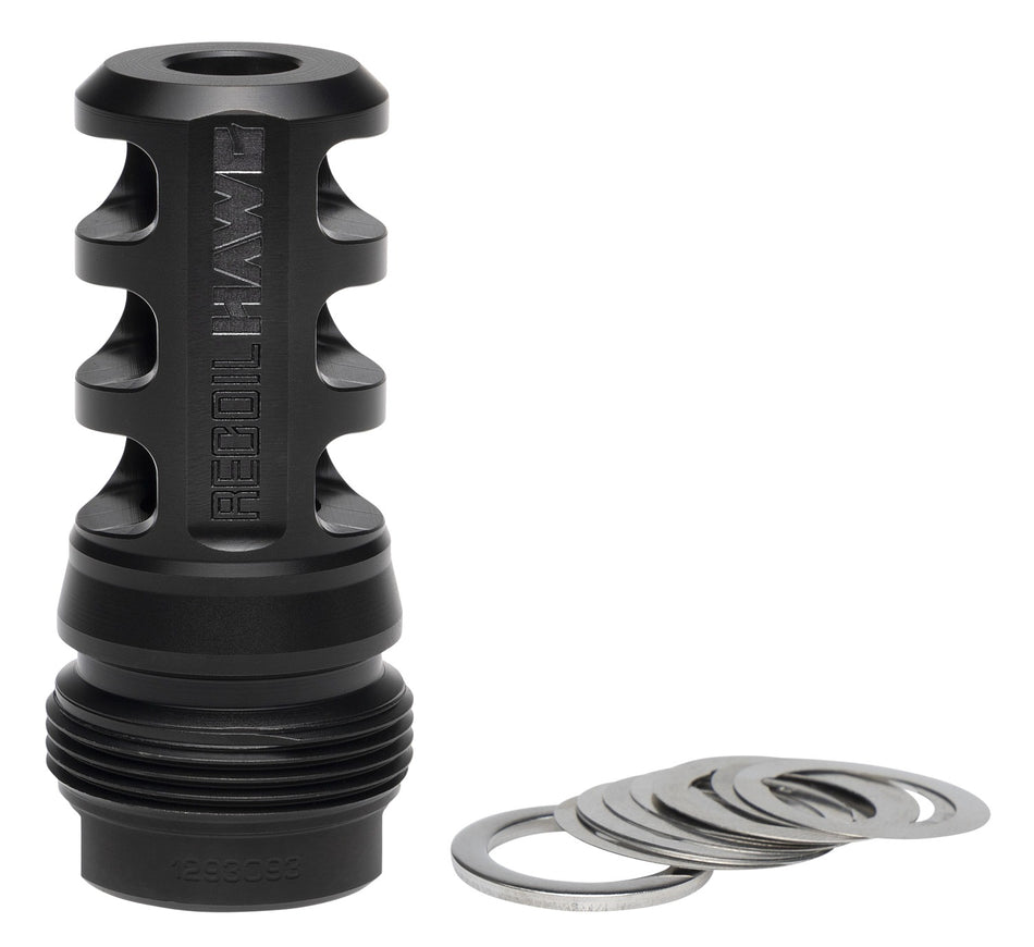 Browning 001293093 Xeno Recoil Hawg Black Matte Stainless Steel M13x0.75 Threads 2.20" OAL