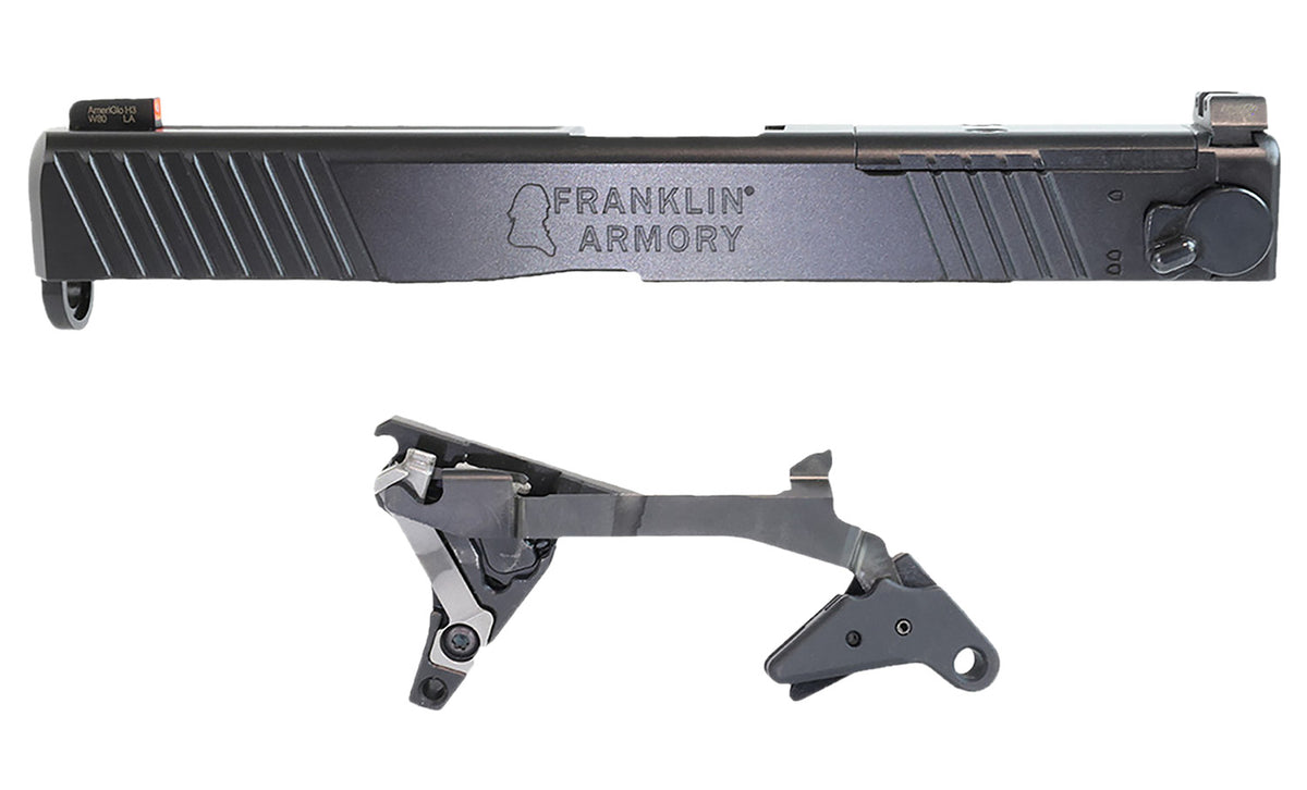 Franklin Armory 1750000BLK G-S173 Binary Black Fits Glock 17 Gen 3