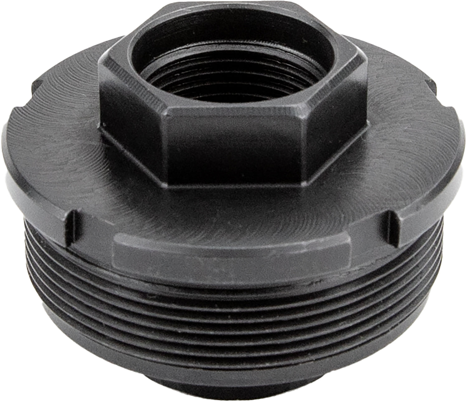 Kgm Suppressors A-DTA-S-3M Direct Thread Adapter Fits 3/4"x24 Steel Nitride Black