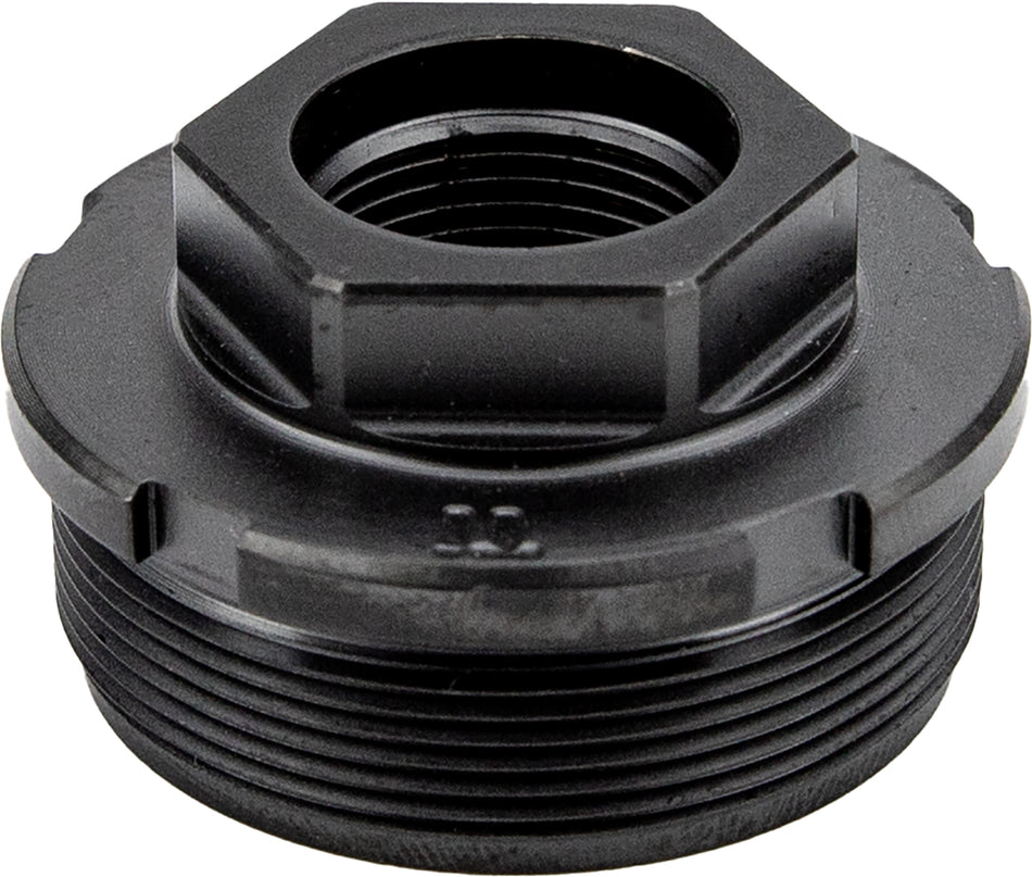 Kgm Suppressors A-DTA-T-1 Direct Thread Adapter Fits 1/2"x28 Titanium Nitride Black