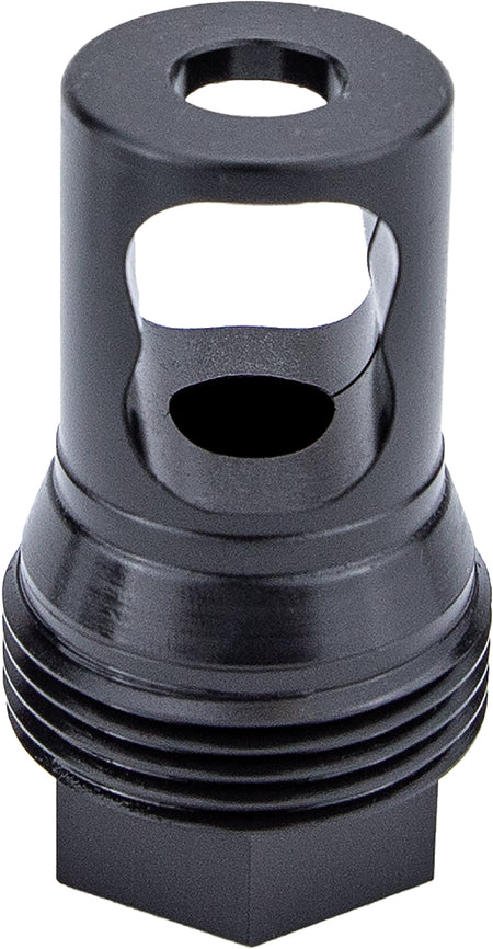 Kgm Suppressors A-TMB-S-3M SR25 Taper Muzzle Brake Black Nitride Steel 3/4"x24 Threads