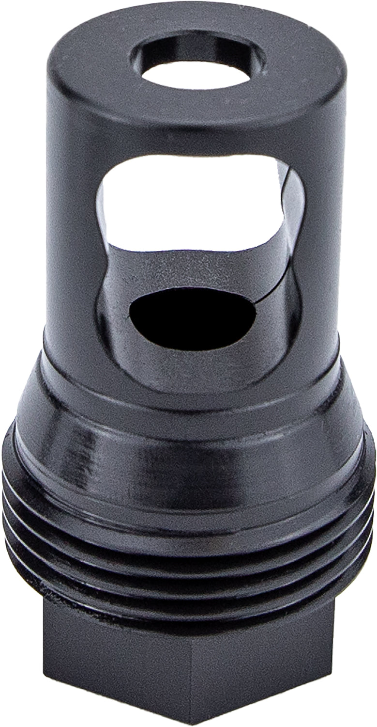 Kgm Suppressors A-TMB50-S-3 R50T Taper Muzzle Brake Black Nitride Steel M24x1 Threads