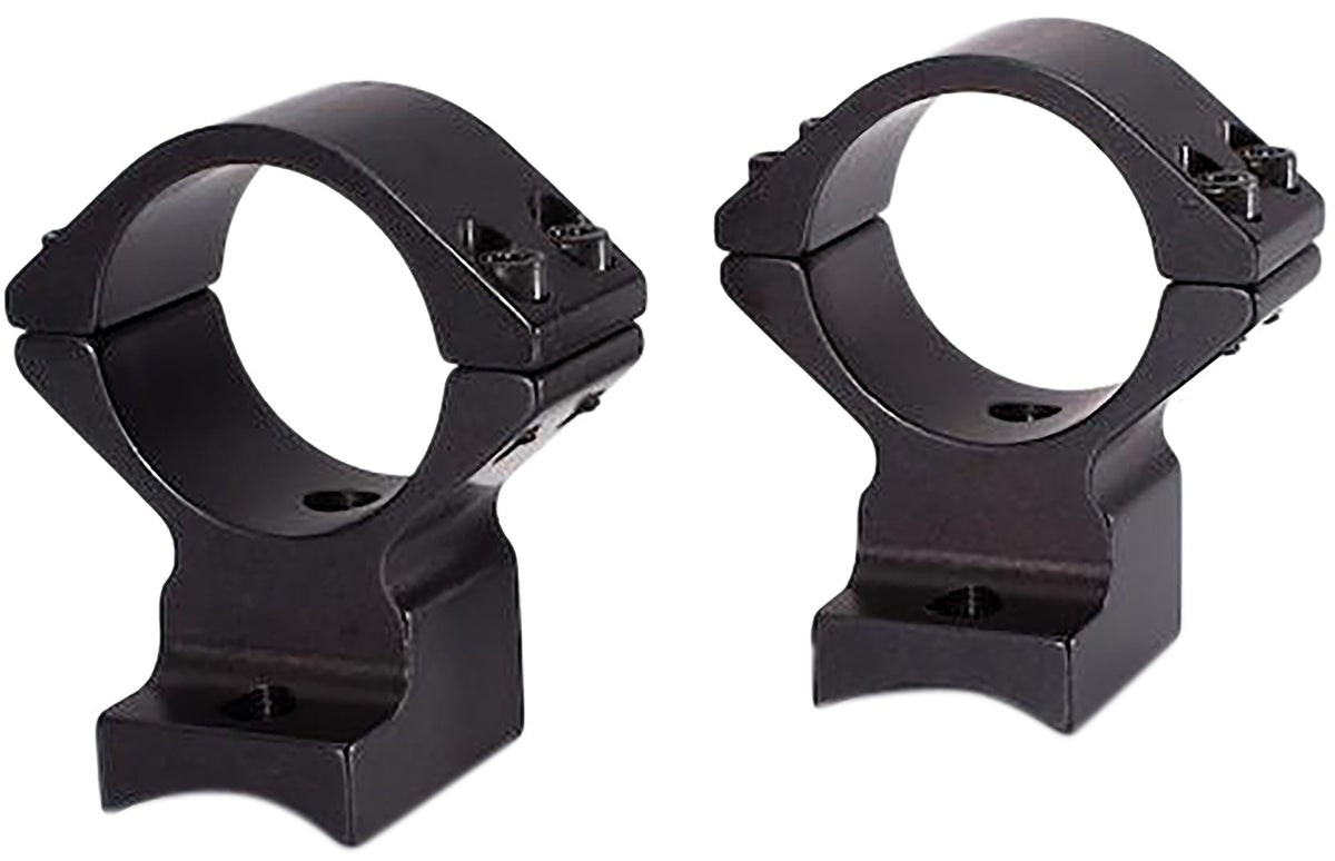 Talley 94X719 Scope Mount/Ring Combo Black Anodized Aluminum 1" Tube, Savage (8-40) Round Receiver w/Accutrigger, Medium Rings