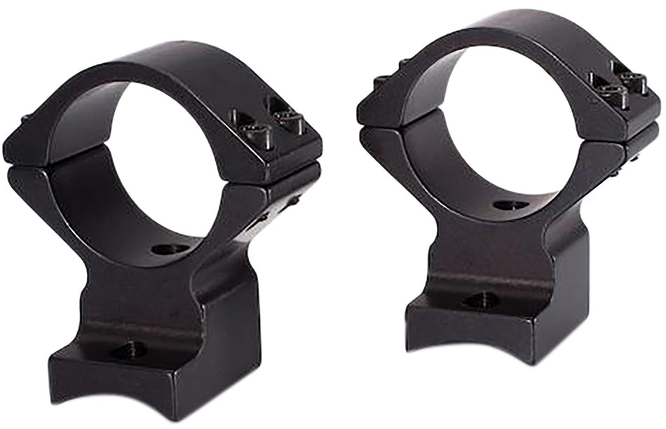 Talley 94X719 Scope Mount/Ring Combo Black Anodized Aluminum 1" Tube, Savage (8-40) Round Receiver w/Accutrigger, Medium Rings