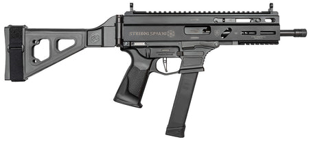 Grand Power 810091152850 Stribog SP9A3G 9mm Luger 8" Black, SB Tactical Brace