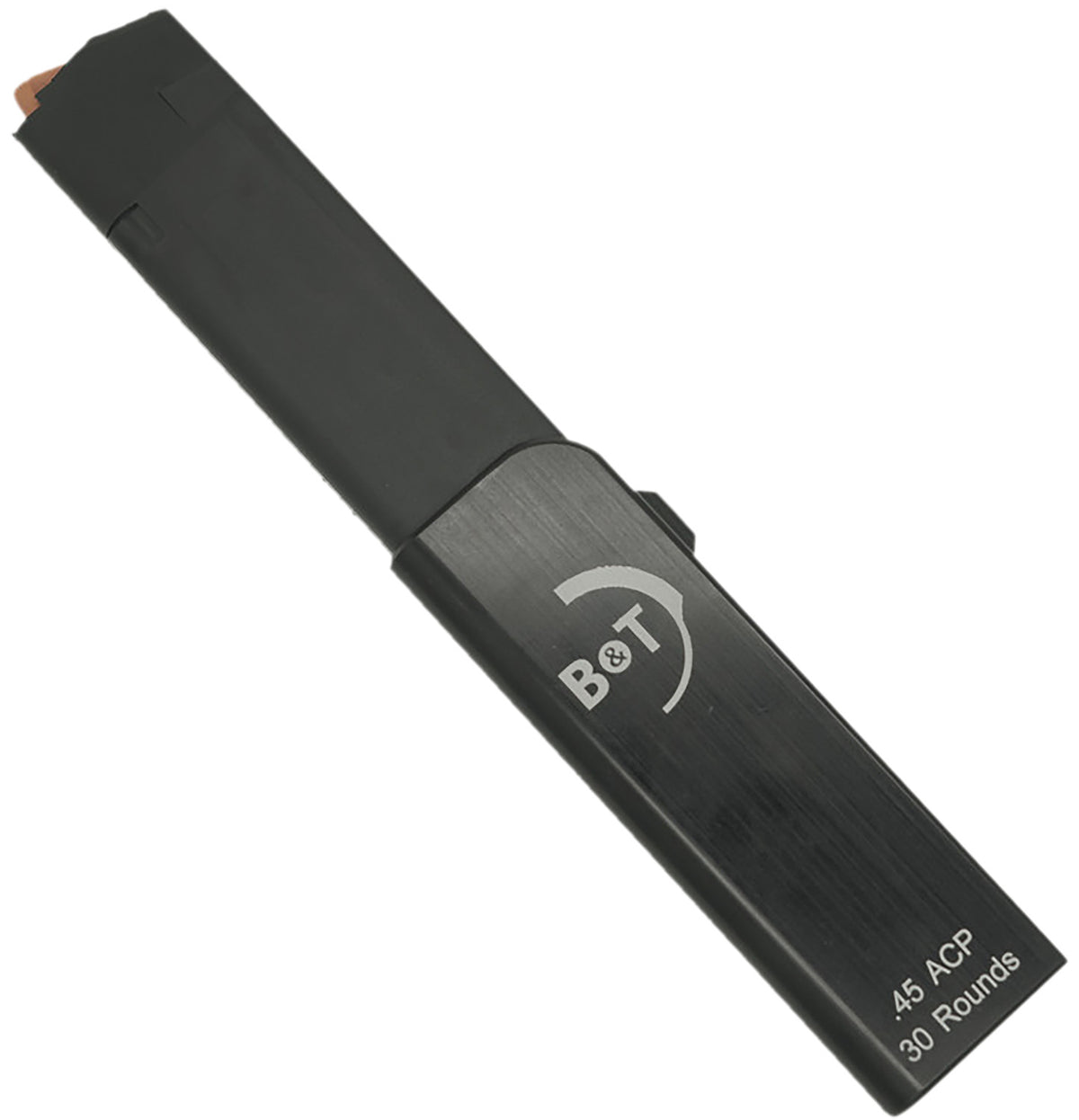 B&T Firearms BT-220599 30rd 45 ACP Fits APC45-G/SPC45-G Black Polymer