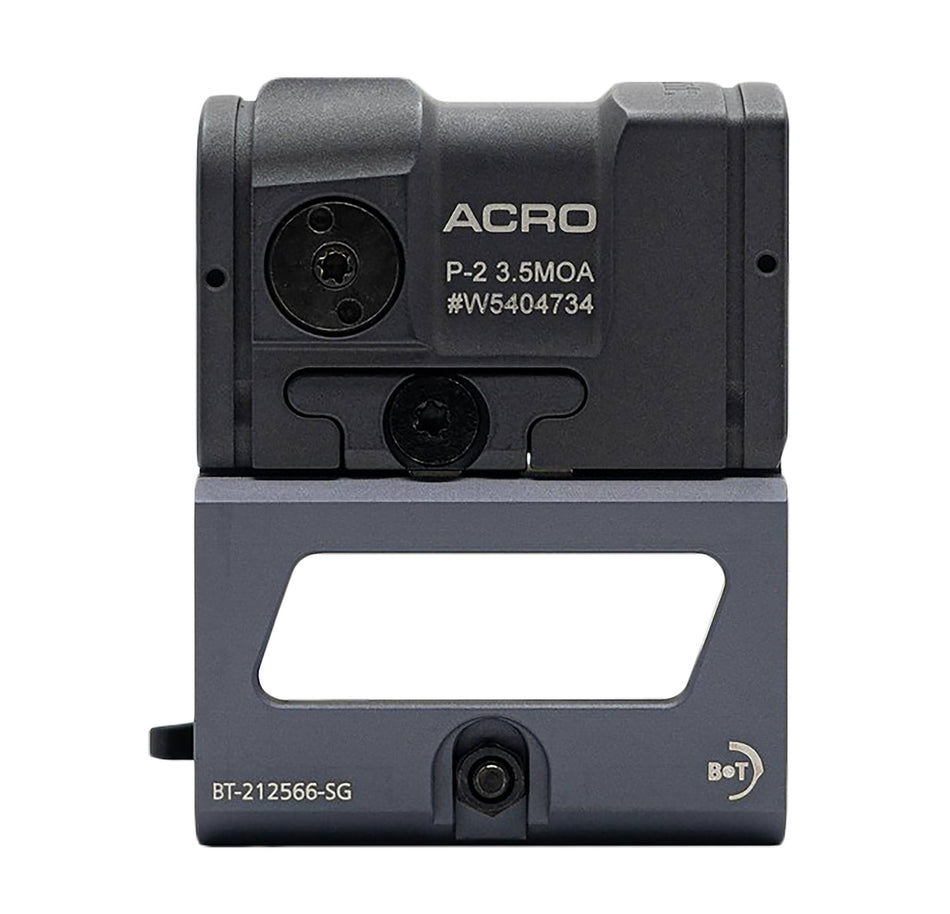 B&T Firearms AP-200871-SG-39-QD Aimpoint ACRO P-2 Gray 1x 3.5 MOA Red Dot Reticle