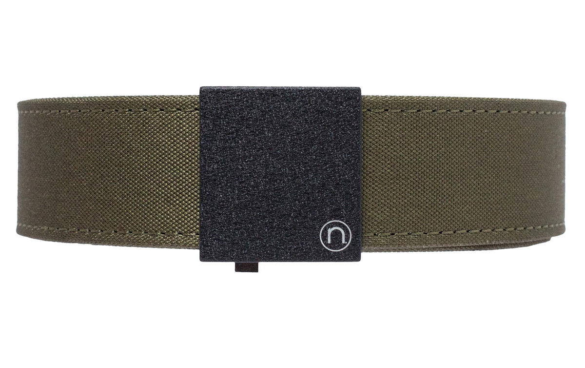Team Nexbelt Operating PCS5211 OD Green Nylon 1.50" Wide Push Button Closure