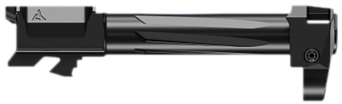 Radian Weapons R0872 Ramjet & Afterburner Combo Compatible w/Glock 17 Gen5, Black/Gray Stainless Steel