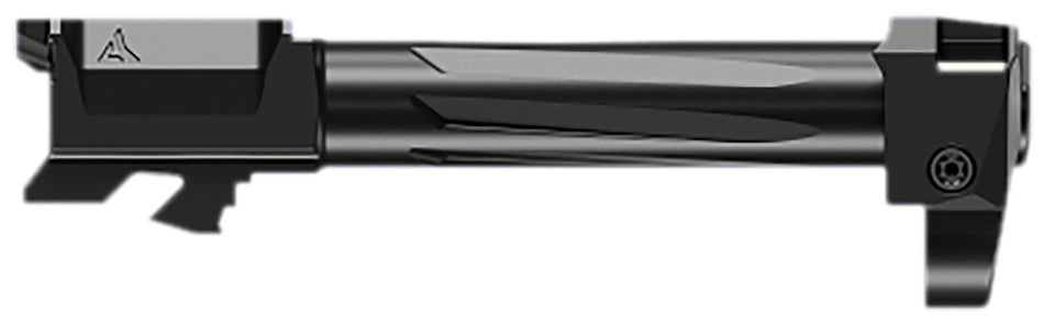 Radian Weapons R0872 Ramjet & Afterburner Combo Compatible w/Glock 17 Gen5, Black/Gray Stainless Steel
