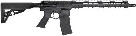 ATI ATIGOMX300ML15 Omni Hybrid 300 Blackout 30+1 16" Black Threaded Barrel, Black Picatinny Rail Polymer Receiver, 15" M-LOK Handguard, Adjustable Black Synthetic Stock, Black Polymer Grip