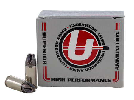 Underwood Ammo 9mm Luger / Parabellum Platinum Edition Xtreme Defender +P 68gr Solid Ammo