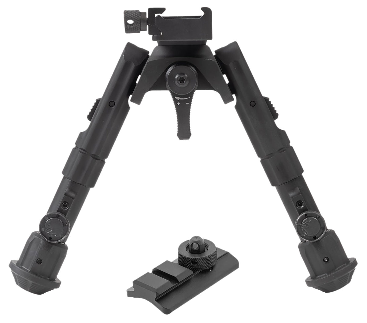 Leapers TLBP02B Recon 360 Matte Black Anodized 5.60-7.20" Aluminum