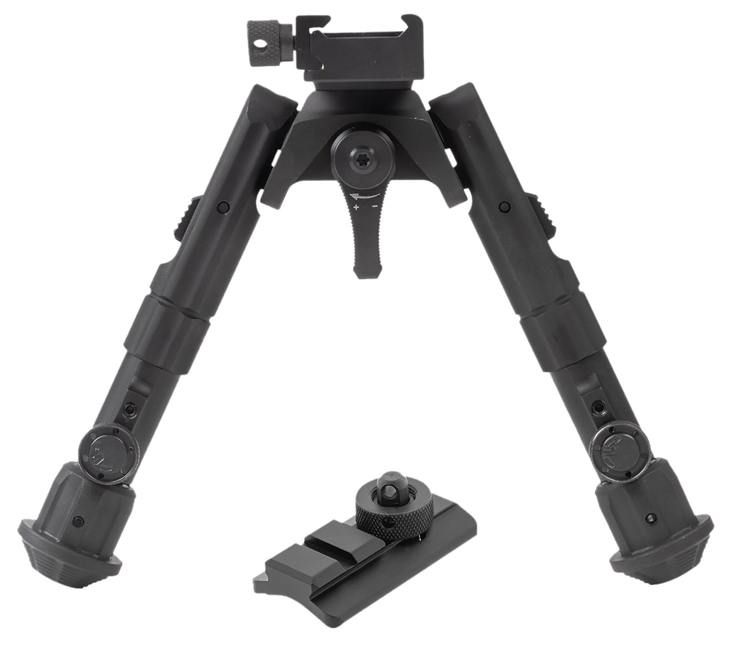 Leapers TLBP02B Recon 360 Matte Black Anodized 5.60-7.20" Aluminum