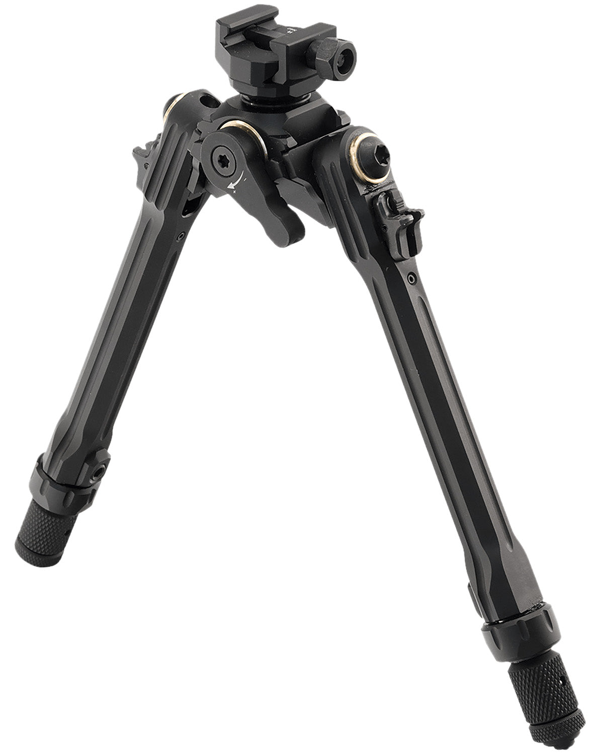 Leapers TLUBP01 Bipod Black Anodized 8.50-11" Aluminum/Steel