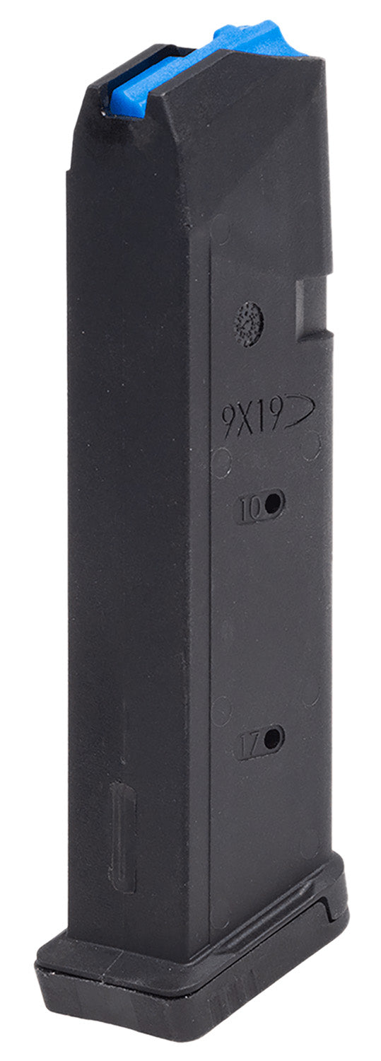 Leapers RBTGL917 17rd 9mm Fits Glock Black Polymer/Steel