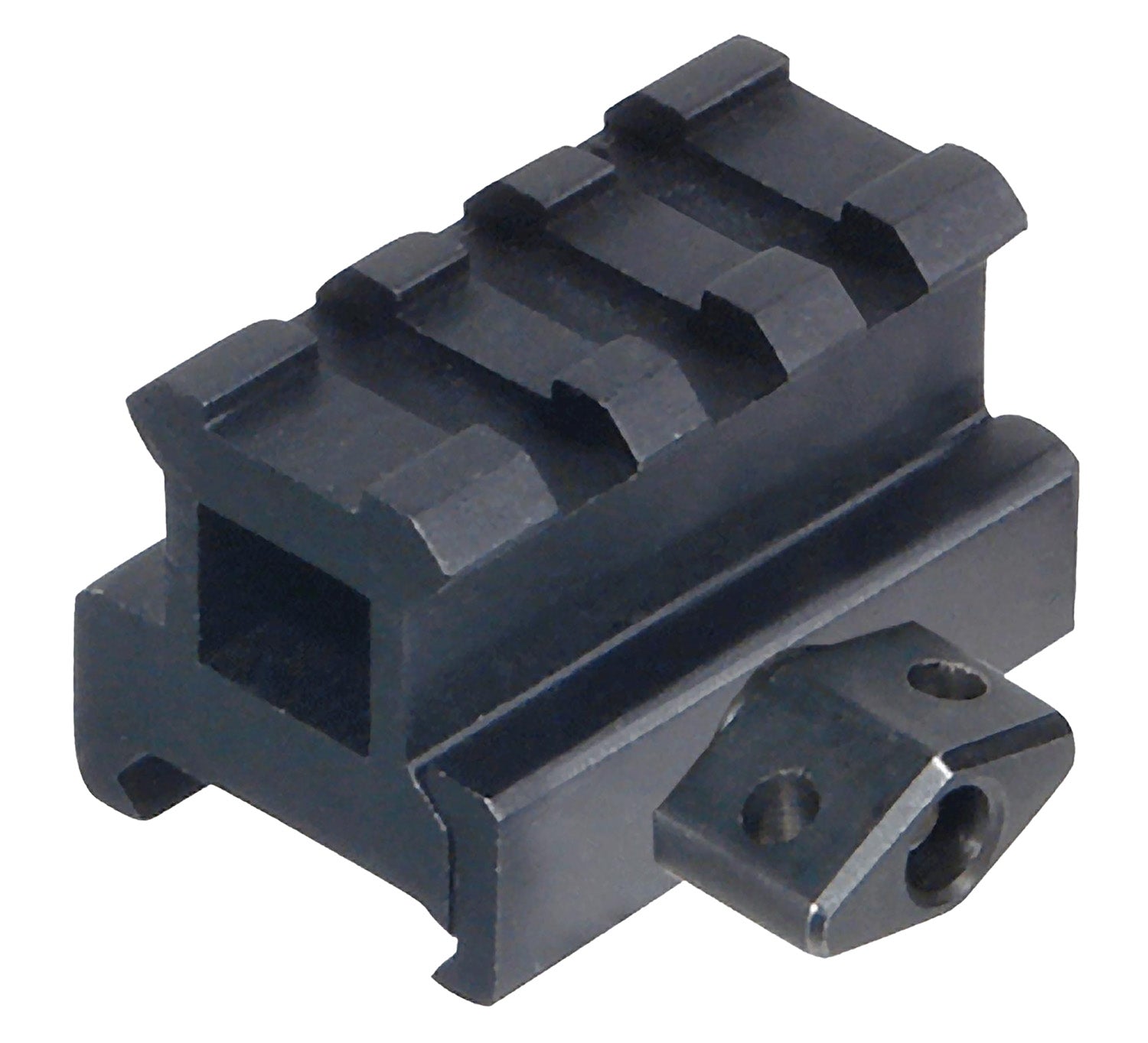 Leapers MNTRS08S3 Picatinny Riser Matte Black Anodized Aluminum Picatinny/Weaver Mount