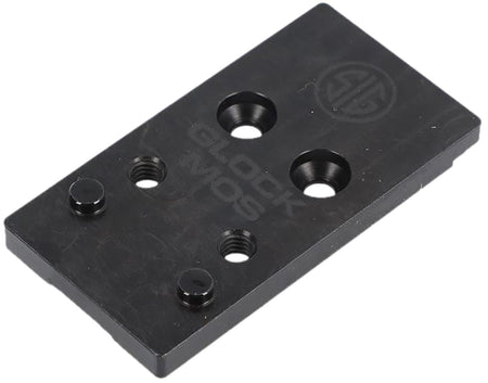 Sig Sauer Electro-Optics SOR2M102 Romeo2 Adapter Plate Black Glock MOS Handgun