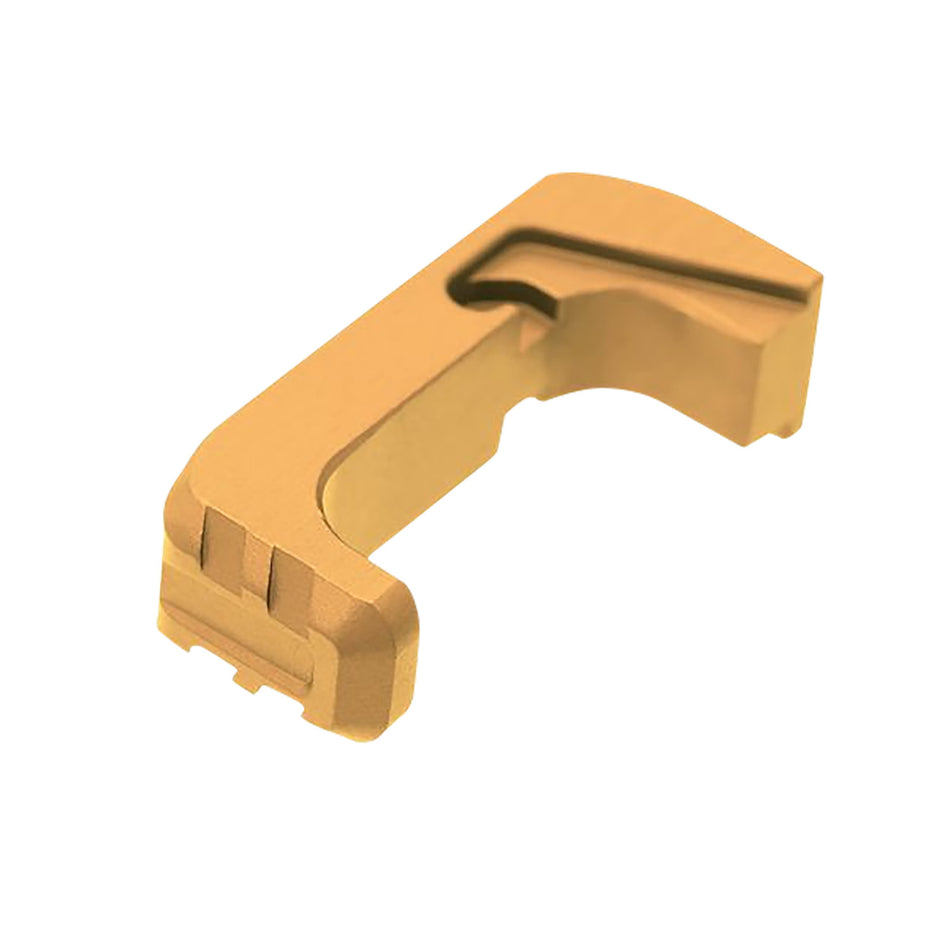 Tyrant CNC TDGEMRGLDLD Extended Magazine Release Glock Gen4-5 Gold Aluminum