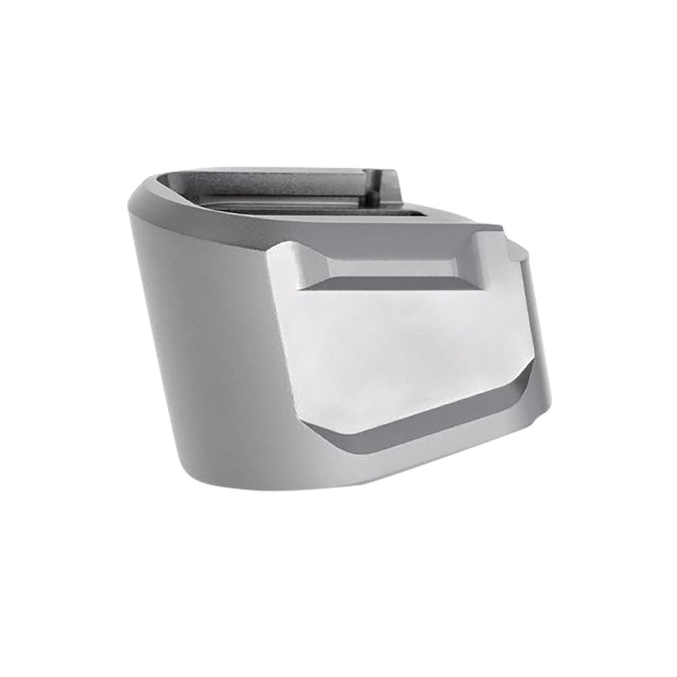Tyrant CNC TDECHEMAGEX17GREY Magazine Extension 9mm Fits Springfield Echelon 5rd Grey Aluminum