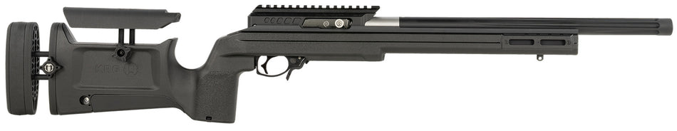 Tactical Solutions AHD2MBXKBLK X-Ring VR Gen2 22 LR 16.50" Matte Black Fluted Threaded Barrel, Matte Black Aluminum Receiver w/Picatinny Rail, Black Stock