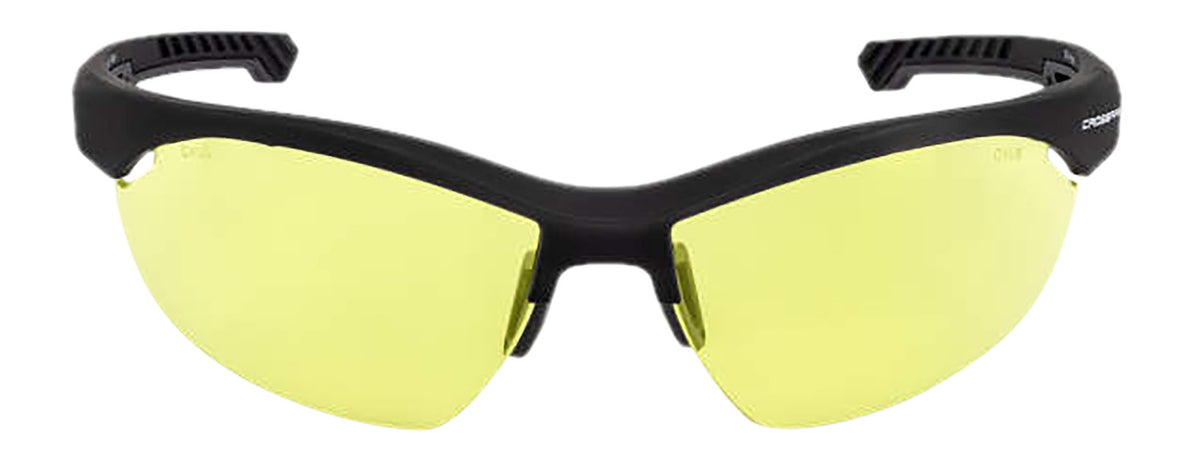Radians XFBD1040C Ballistic Amber Lens Black Frame