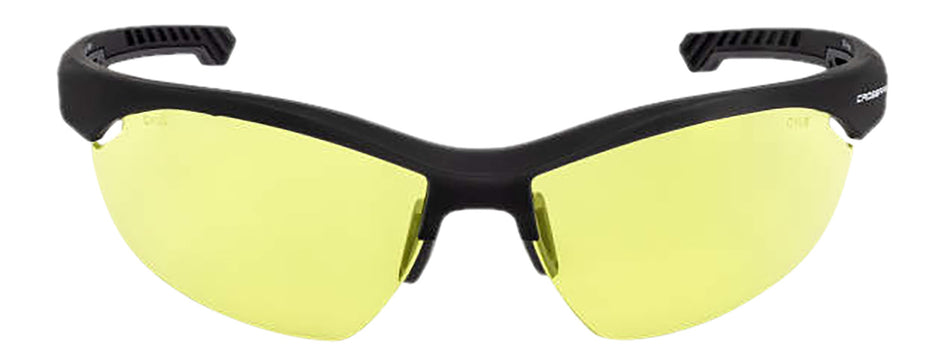 Radians XFBD1040C Ballistic Amber Lens Black Frame