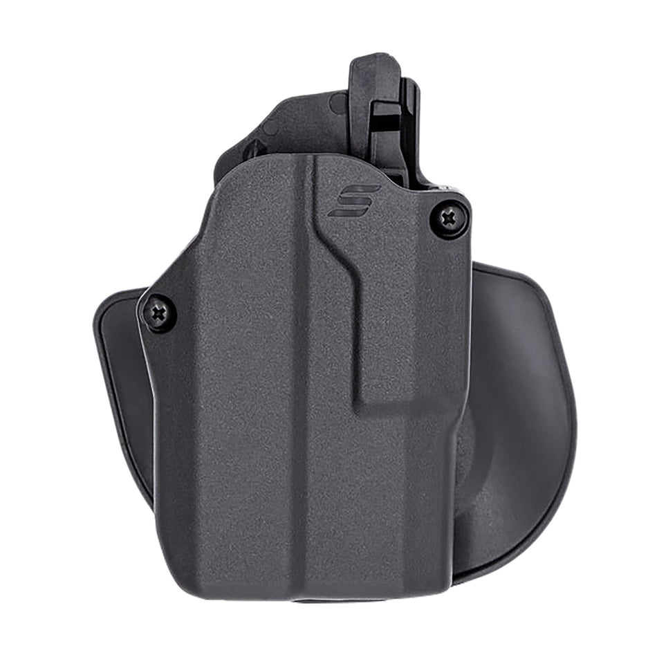 Safariland SOLIS1465A0C3412 Solis ALS OWB Black Fits P365/X/XL Left Hand