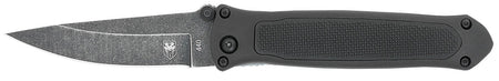 CobraTec Knives BLKHRQS Quick Strike 3.25" Folding Drop Point Plain Stonewashed 440 SS Blade, 4.50" G10 Handle
