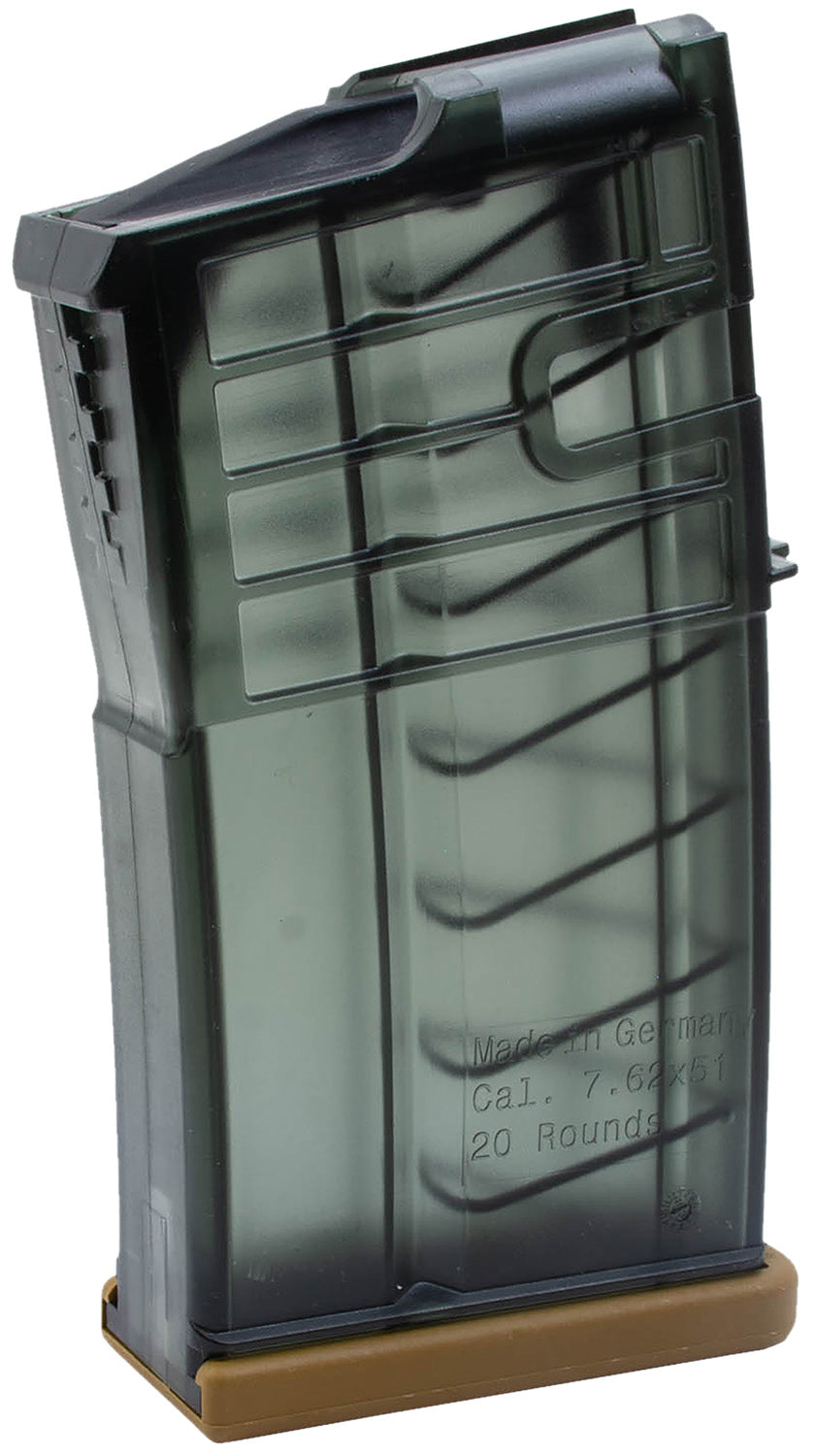 HK 50236507 20rd 7.62mm Fits H&K 417 Clear Smoke Polymer