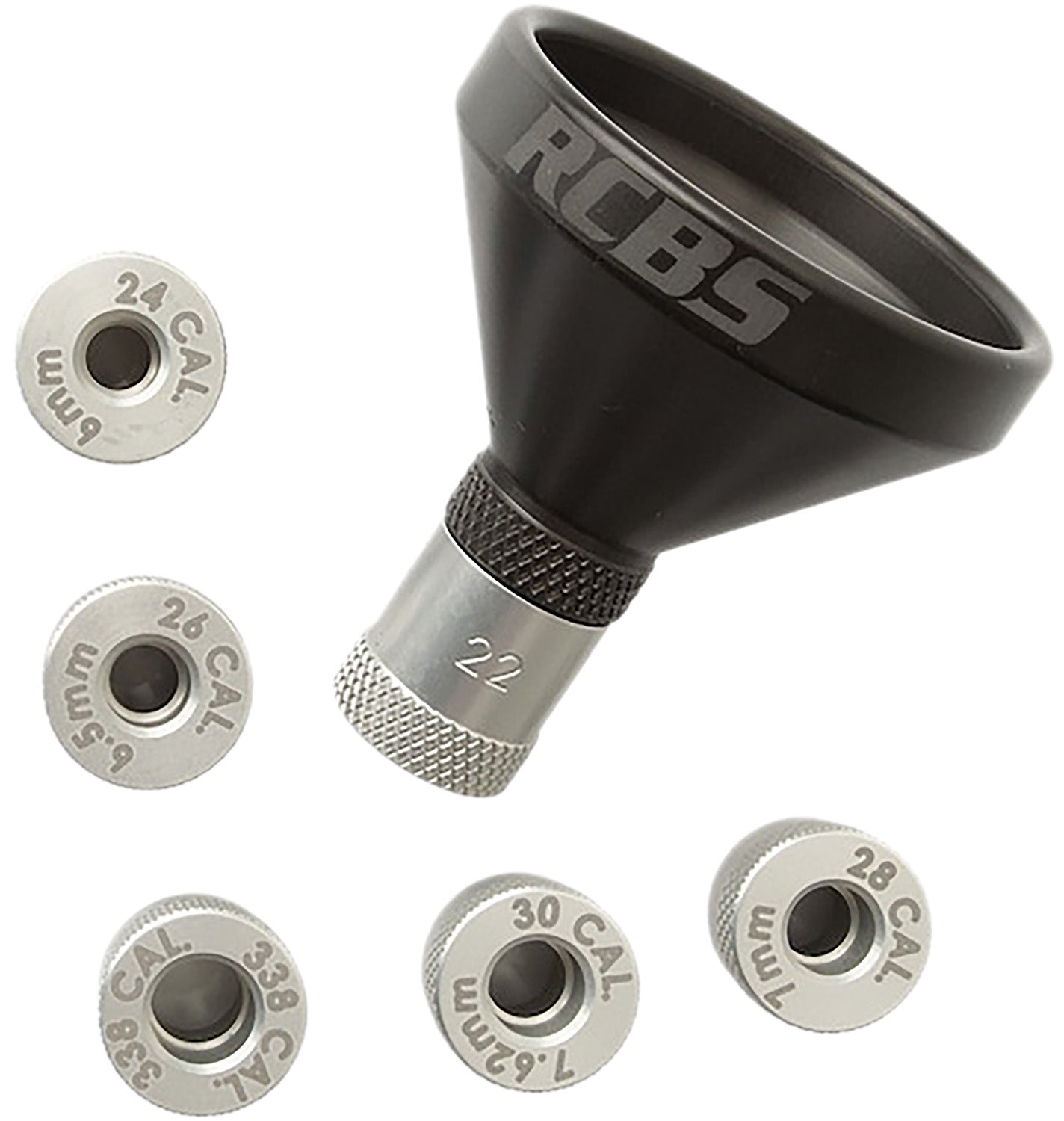 RCBS 98820 MatchMaster Powder Funnel Kit Aluminum