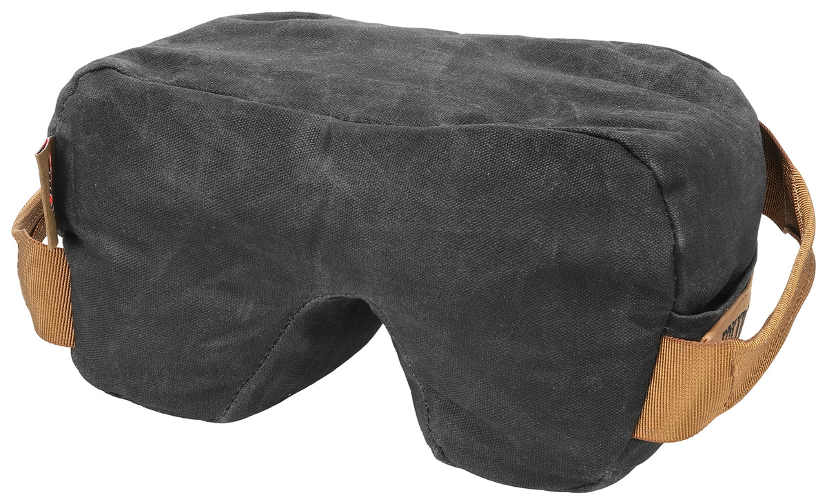 Birchwood Casey BC-BAG-SSFLH Steady-Shot Foxtrot Bag Heavyweight Black Wax Canvas Rear Bag