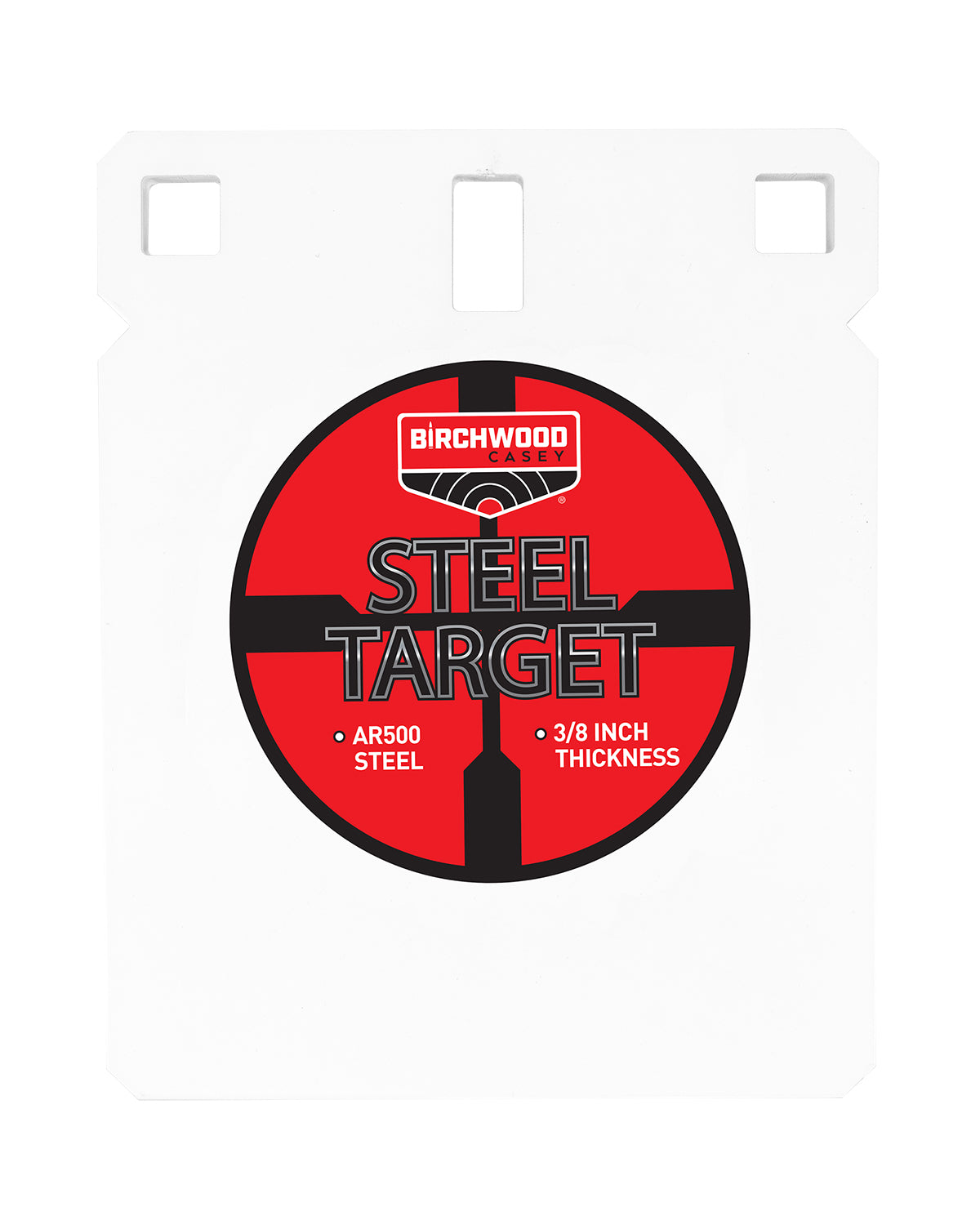 Birchwood Casey BC-SQR8-38 Centerfire Target 3/8" AR500 Steel 8" Square Gong