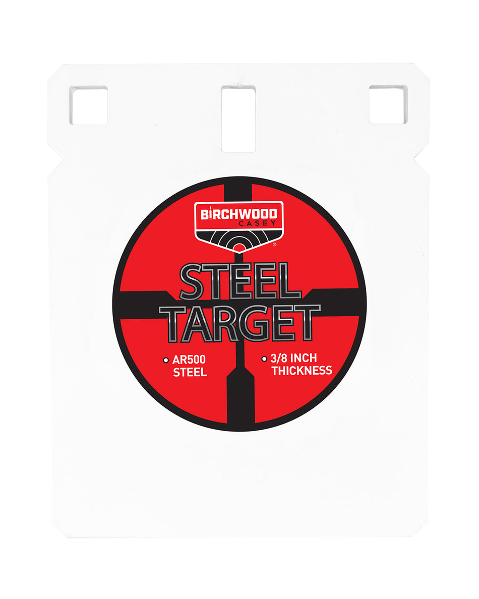 Birchwood Casey BC-SQR6-38 Centerfire Target 3/8" AR500 Steel 6" Square Gong
