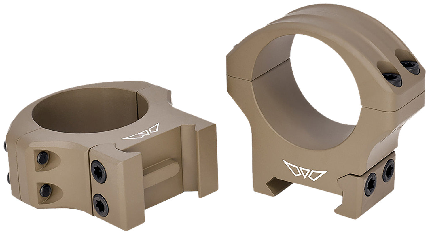 Warne 8500DE HyperLite Dark Earth Dark Earth Cerakote 1" Tube Picatinny/Weaver/Maxima