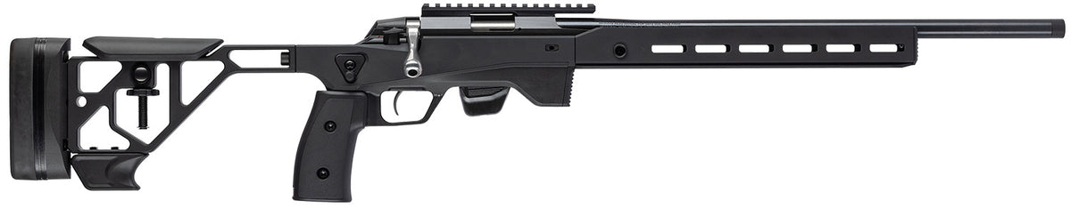 Tikka JRT1XATB30920 T1X Ace Target 17 HMR 10+1 20" Black Anodized Threaded Barrel, Picatinny Rail Receiver, ARCA/M-LOK Handguards, Black Adjustable Aluminum Stock, Black Polymer Grips
