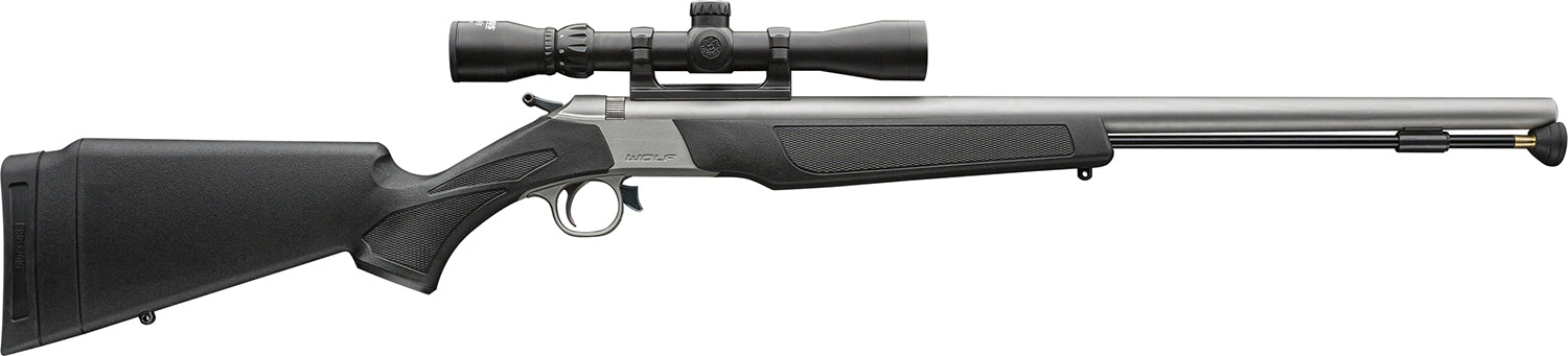 CVA WOLF V2 PACKAGE 50CAL 24" 3-9X32 STAINLESS/BLACK