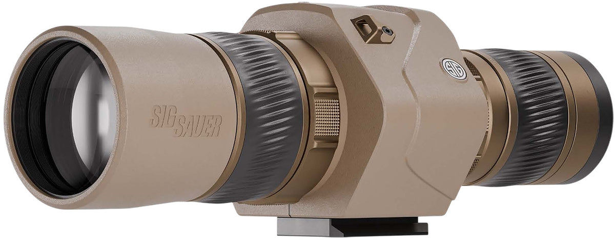 Sig Sauer Electro-Optics SOO62001 OSCAR6 HDX Pro Straight Body 16-32x60mm Flat Dark Earth Rubber Armor Magnesium