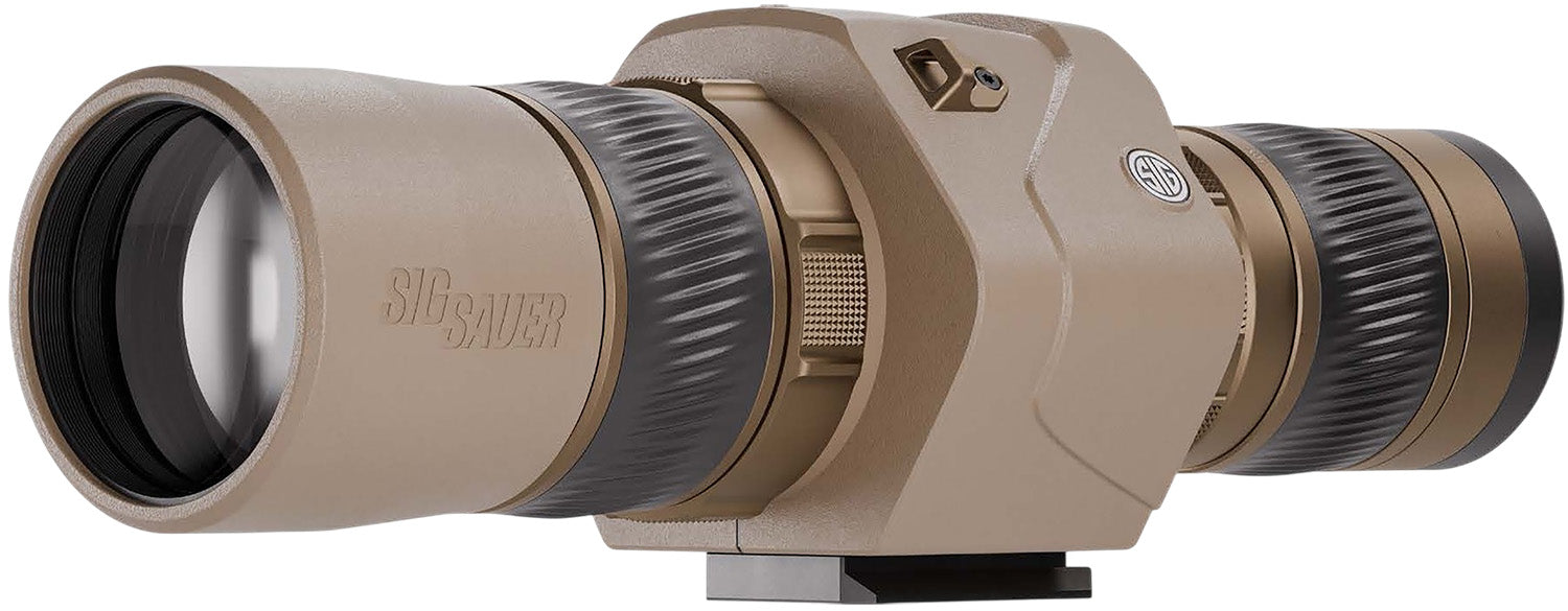 Sig Sauer Electro-Optics SOO62001 OSCAR6 HDX Pro Straight Body 16-32x60mm Flat Dark Earth Rubber Armor Magnesium